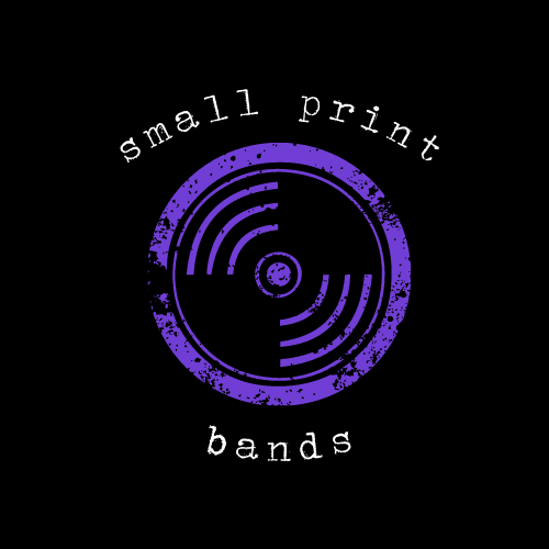 Small Print Bands Show Logo