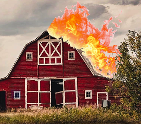Burn Down the Barn Show Logo