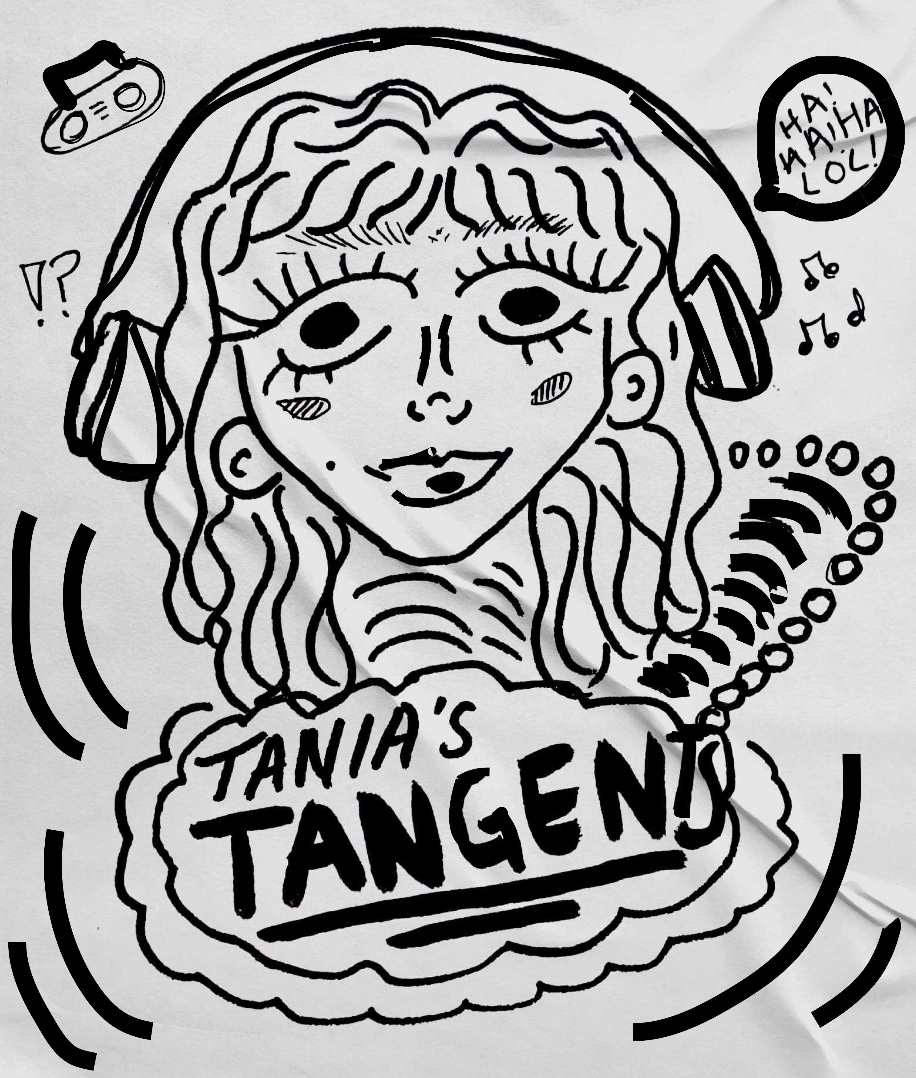 Tania’s Tangents Show Logo